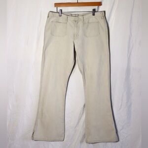 Abercrombie & Fitch Off-White Trousers